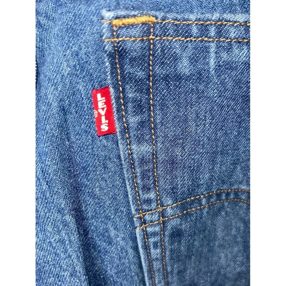 Levis 551 Z Mens Authentic Straight Skater Jeans 31x30 Med. Wash Blue 47744-0006